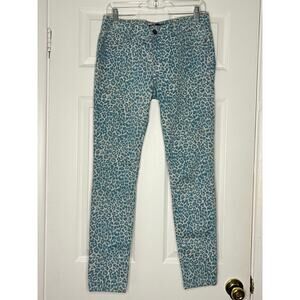 Divine Rights of Denim Leopard Print Skinny Jeans - Size 28